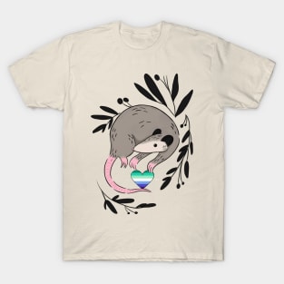 Gay Pride Possum T-Shirt